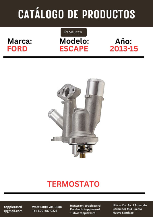 BM5Z-8592-C: Termostato Ford ESCAPE FUSION 1.6 2013-17