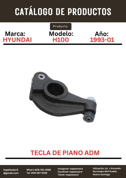 24529-42501: Tecla De Piano ADM Hyundai H100. Ford ESCAPE. Mitsubishi L200. 1993.01.