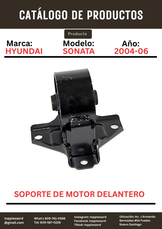 21910-3K000: Soporte De Motor Delantero Hyundai SONATA N20 2004-06.