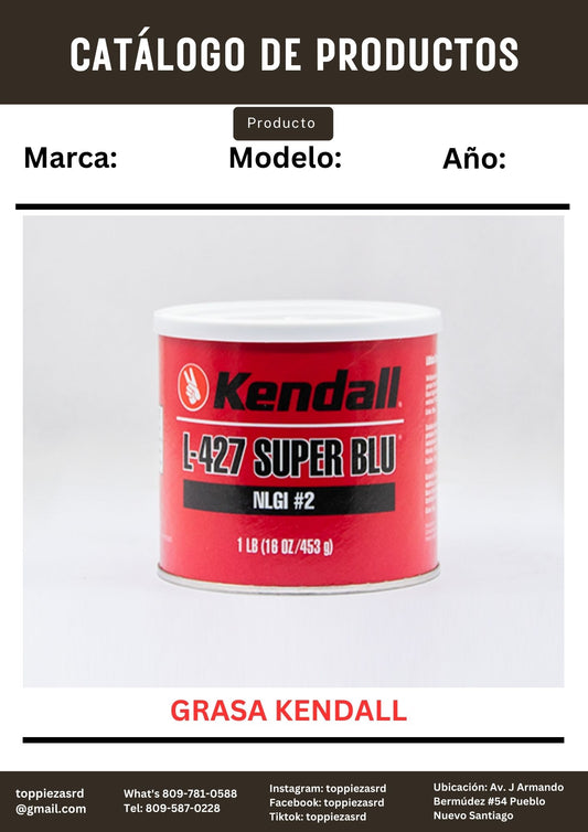 L-427: Grasa Kendall.