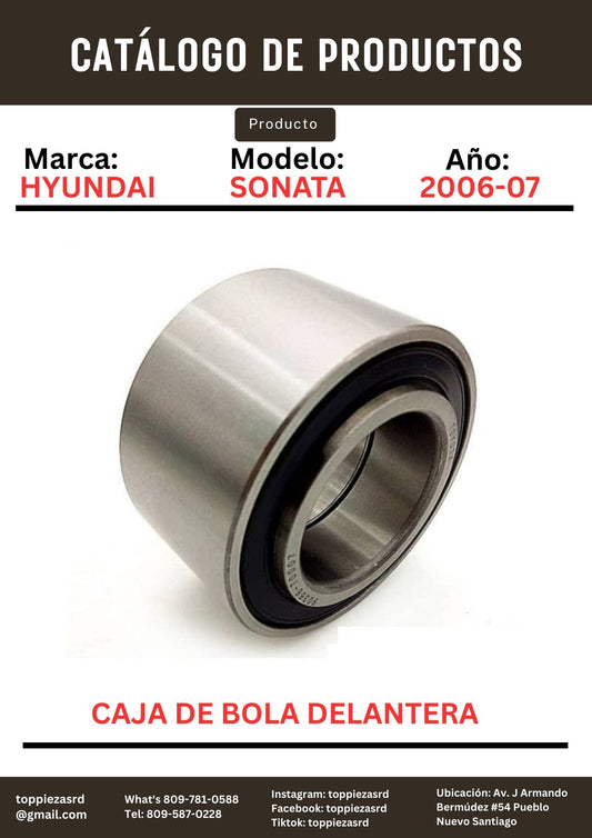 51720-3A200: Caja De Bola Delantera Hyundai SONATA N20-2006-07.