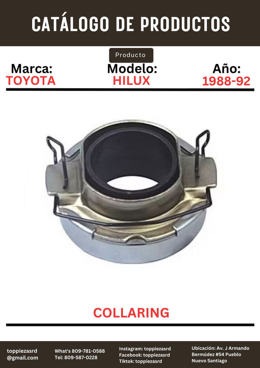 31230-35050: Collaring Toyota HILUZ 1988-92. LAND CRUISER 2L 1990-92.